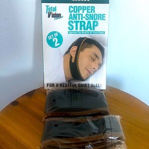Copper Anti Snore Strap - Set of 2